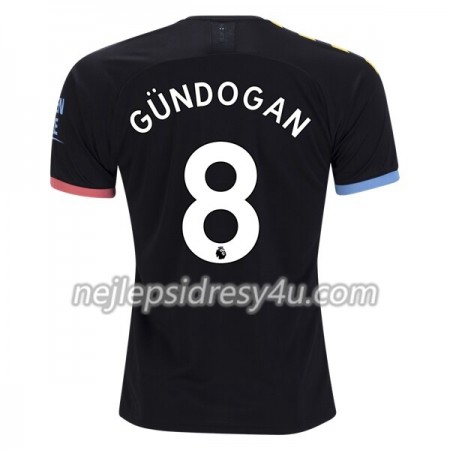 Fotbalové dres Manchester City Gundogan 8 Venkovní 2019/20